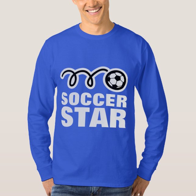 Camisa de estrela do futebol (Frente)
