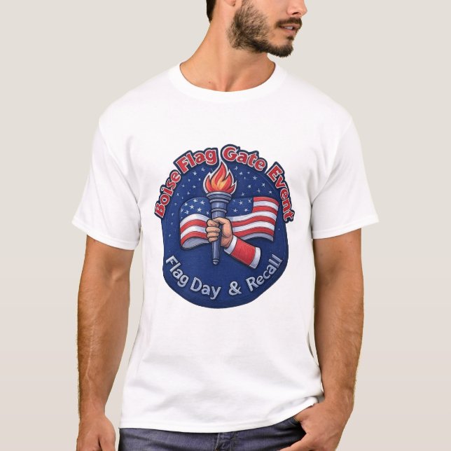 Camisa de evento Boise Flag - Masculino (Frente)