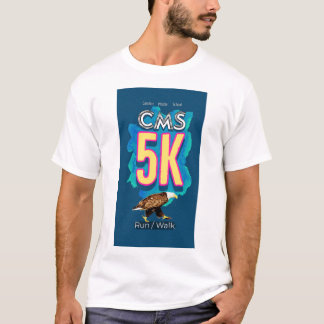 Camisa de Eventos de Execução/Caminhada CMS 5K
