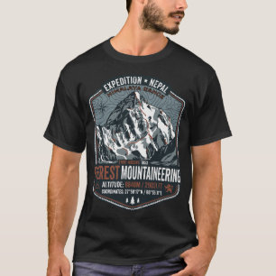CAMISA DE EXPEDIÇÃO AO EVEREST NEPAL DESIGN DE MON