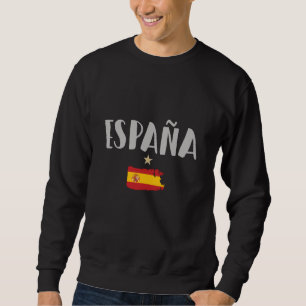 Camisa de Fã de Futebol da Espanha Bandeira