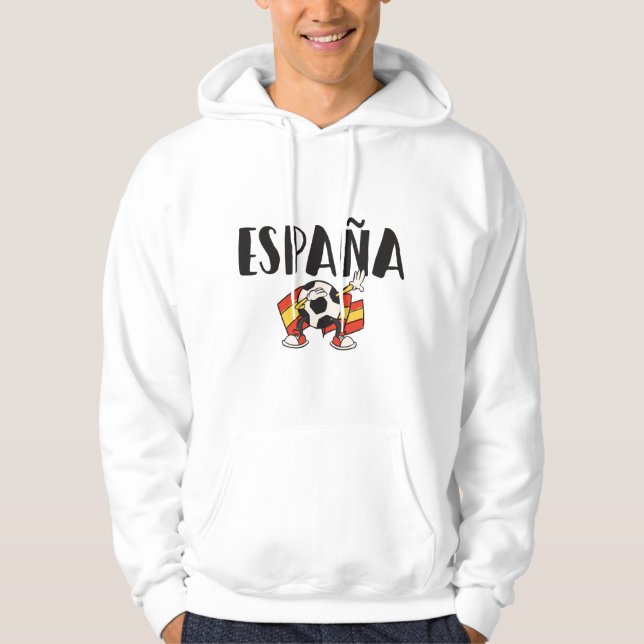 Camisa de Fã de Futebol da Espanha Bandeira (Frente)