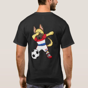 Camisa de Fã de Futebol da Holanda com Pastor Alem