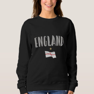 Camisa de Fã de Futebol da Inglaterra Bandeira Ing