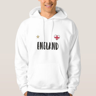 Camisa de Fã de Futebol da Inglaterra Bandeira Ing