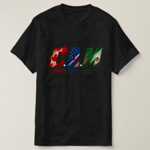 Camisa de Fã de Futebol das Nações Anfitriãs CAM 2