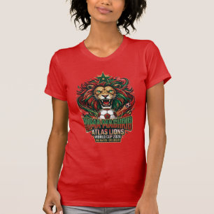 Camisa de Fã de Futebol Dima Maghrib Leões do Atla