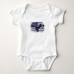 Camisa de Fã de Futebol dos EUA Bandeira Americana