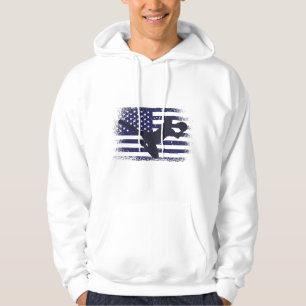 Camisa de Fã de Futebol dos EUA Bandeira Americana