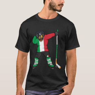 Camisa de Fã de Hóquei no Gelo da Itália Rottweile