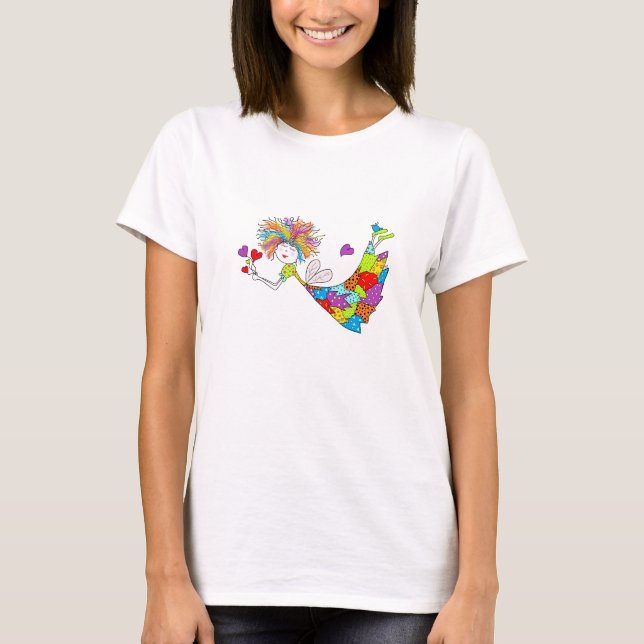 Camisa de fada branca (Frente)