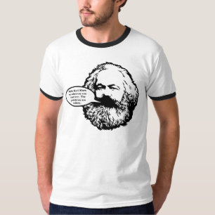 Camisa de fala customizável de Marx