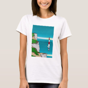 camisa de farol da cabeça de praia amazona