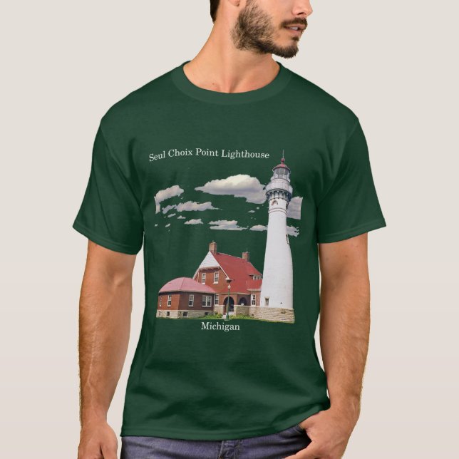 Camisa de farol Seul Choix Point, escura (Frente)