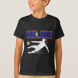 Camisa de Fãs de Futebol de Belize Orgulhosos Beli