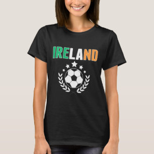 Camisa de Fãs de Futebol Orgulhosos da Irlanda - A