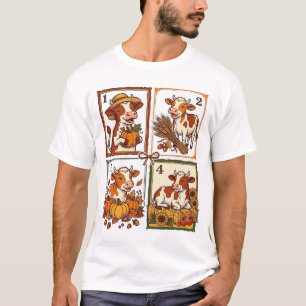 Camisa de Fazenda de Patchwork Vintage de Quarteto