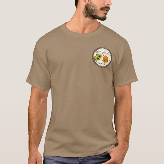 Camisa de Fazenda de pétala (Frente)