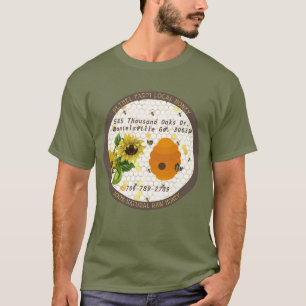 Camisa de Fazenda de pétala