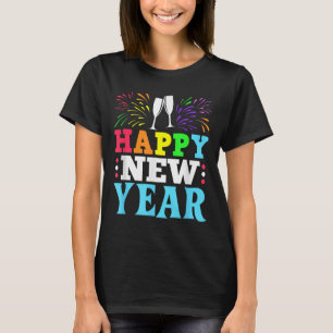 Camisa De feliz ano novo 2025 2026 Camisas De Noit