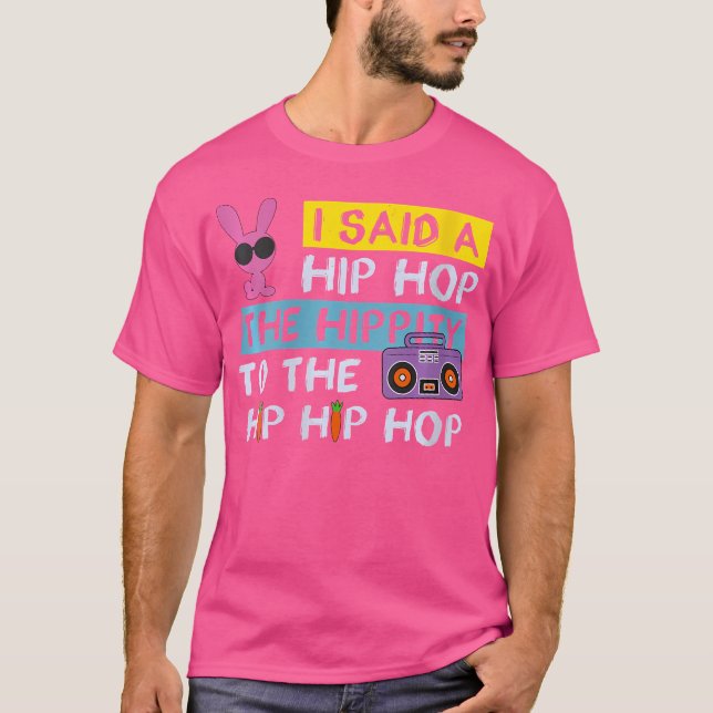 Camisa De Felz pascoa Das Mulheres Eu Disse Que Um (Frente)