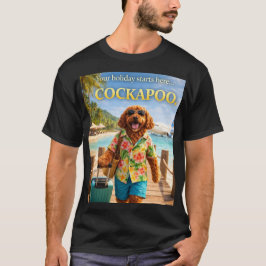 Camisa de Férias de Cockapoo | Presente Divertido