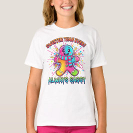 camisa de férias excêntrica para crianças