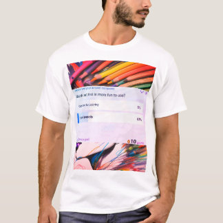 camisa de ferramentas de arte