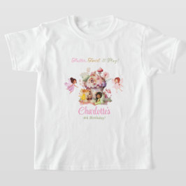 Camisa de Festa de aniversário de Fada de Flutuant