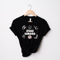 Camisa de Festa de solteira de Cowgirl do Espaço