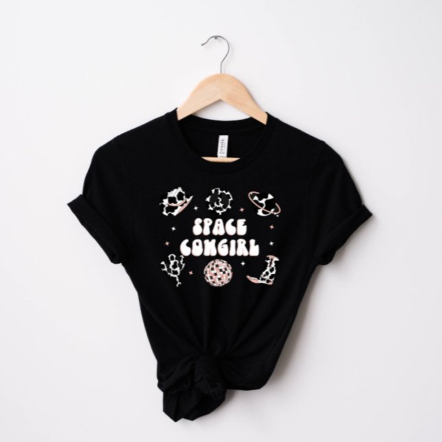 Camisa de Festa de solteira de Cowgirl do Espaço (Criador carregado)