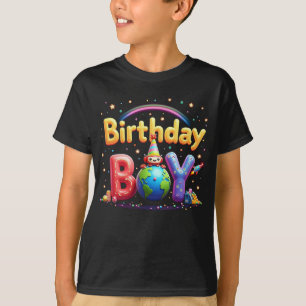 Camisa de festa do dia B para bebês - Brincadeira 
