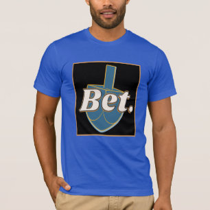 Camisa de festa feia de Hanukkah engraçada Bet.