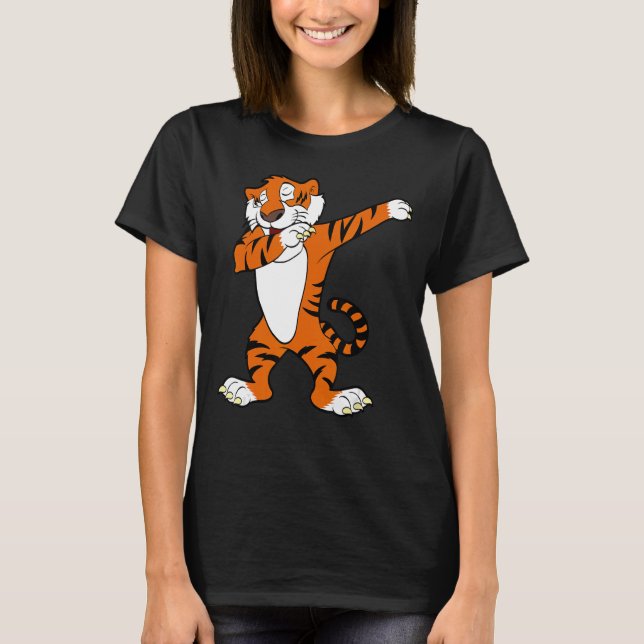 Camisa De Festas De Tigre Cugado (Frente)