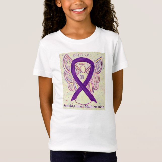 Camisa de Fita de Sensibilização para a Malformaçã (Frente)