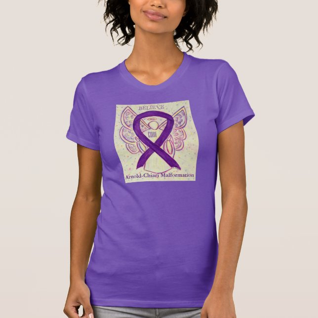 Camisa de Fita de Sensibilização para a Malformaçã (Frente)