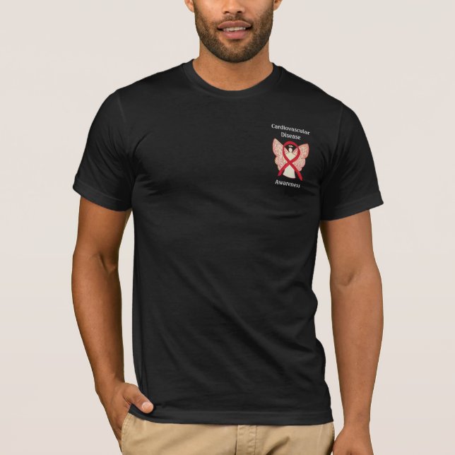 Camisa de Fita de Sensibilização para Doenças Card (Frente)