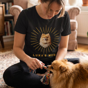 Camisa de Foto de Animal de Estimação Personalizad