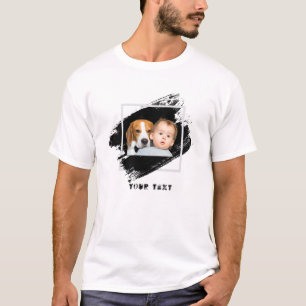 Camisa de Foto Personalizada - Adicione Foto e Tex