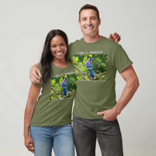 Camisa de Fotografia da Natureza Esquivo do Azul J