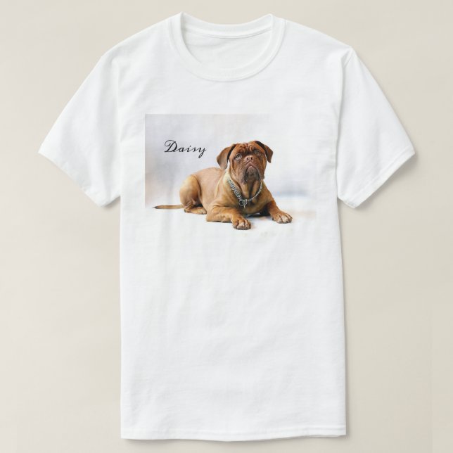 Camisa de Fotografia Pet Personalizada (Frente do Design)