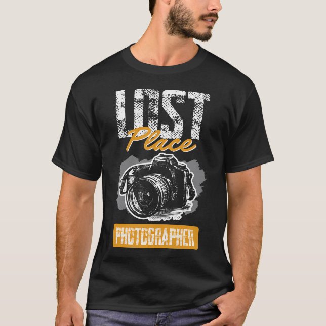 Camisa de Fotógrafo de Local Perdido Exploração Ab (Frente)