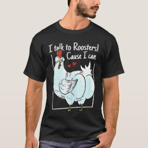 Camisa de frango que falo com galos Porque eu poss