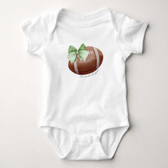 Camisa de Futebol Cute com Laço de Mascote (Frente)