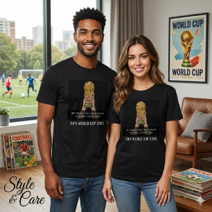 Camisa de Futebol da Copa do Mundo 2026 com Design