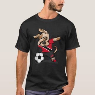 Camisa de Futebol Dabbing Dog Trinidad e Tobago Pé