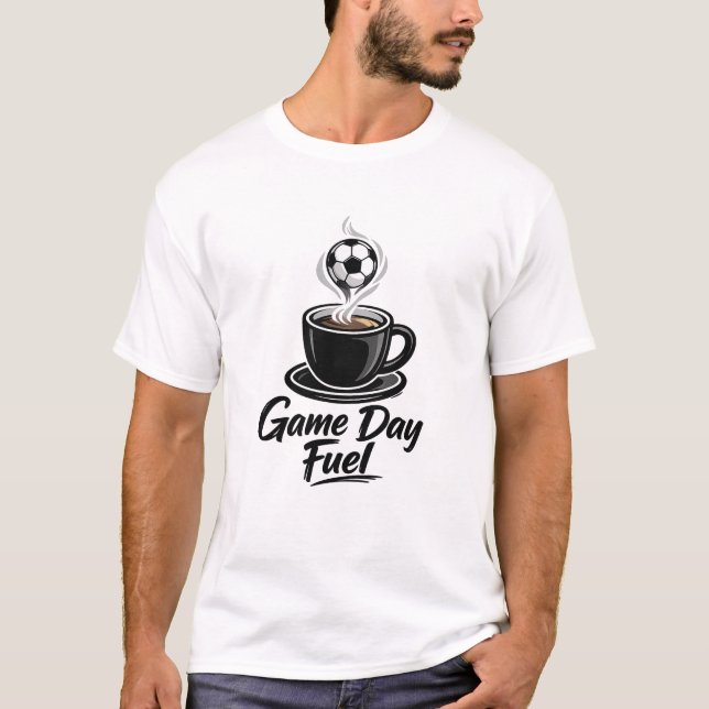 Camisa de Futebol de Combustível para Dia de Jogo  (Frente)