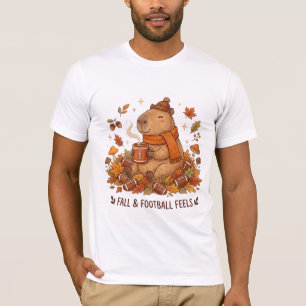 Camisa de Futebol de Outono do Capivara Cozy Cocoa