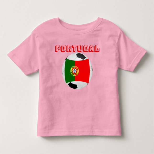 Camisa de futebol de Portugal (Toddler) (Frente)