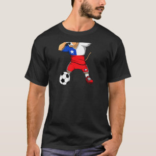Camisa de Futebol do Chile Pitbull Dabbing Camisa